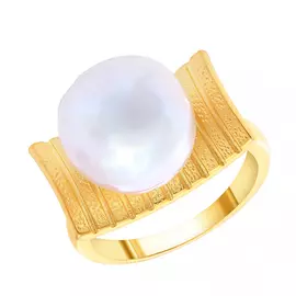 Кольцо из серебра CYZPR040_KO_WB_YG