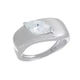 Кольцо из серебра CZ-R01192-X-W-W-X-X