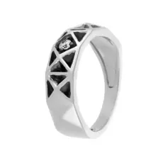 Кольцо из серебра CZ-R01494-X-W-W-X-X