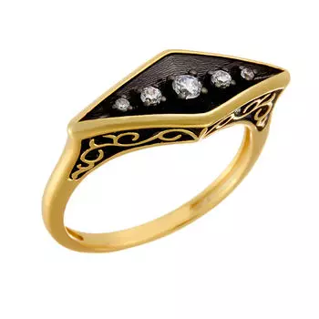 Кольцо из серебра CZ-R01619-X-L-X-X-W