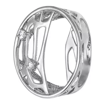 Кольцо из серебра CZ-R02271-X-W-X-X-W