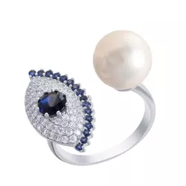 Кольцо из серебра DL0075R_WM_001_WG