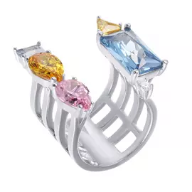 Кольцо из серебра F-686R_001_WG