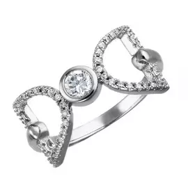 Кольцо из серебра G443