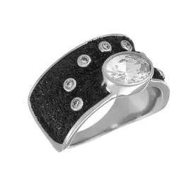 Кольцо из серебра Gl-R00138-X-W-W-X-B