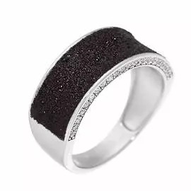 Кольцо из серебра Gl-R01771-X-W-B-X-W