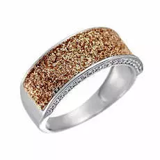 Кольцо из серебра Gl-R01771-X-W-G-X-W