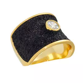 Кольцо из серебра Gl-R139-1-X-L-W-X-B