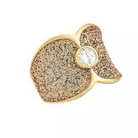 Кольцо из серебра Gl-R145-1-X-L-W-X-G