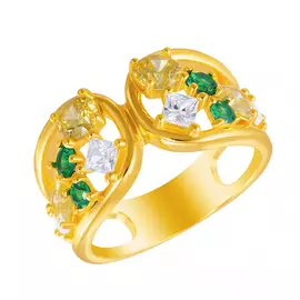 Кольцо из серебра GR12407A_KO_002_YG