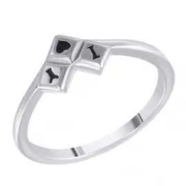 Кольцо из серебра GR12645A_KO_ENAM_WG