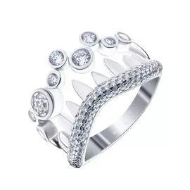 Кольцо из серебра HDLB-02469-R