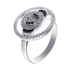 Кольцо из серебра HPT0215-R1_KO_001_WG