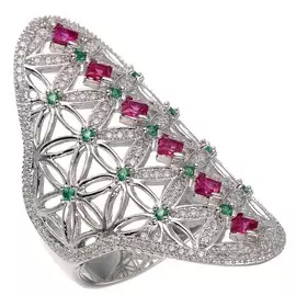 Кольцо из серебра IP0024R_001_WG