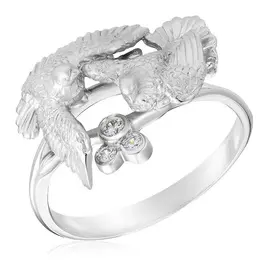 Кольцо из серебра К-25038
