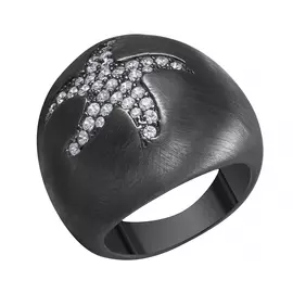 Кольцо из серебра L005_KO_BLK
