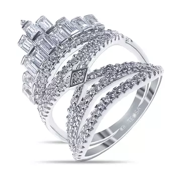 Кольцо из серебра LYB02225-R