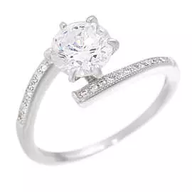 Кольцо из серебра MP-R00013-X-W-W-X-W