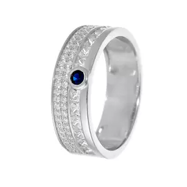 Кольцо из серебра MP-R00473-X-W-SAP-X-W