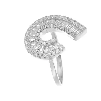 Кольцо из серебра MP-R00842-X-W-X-X-W