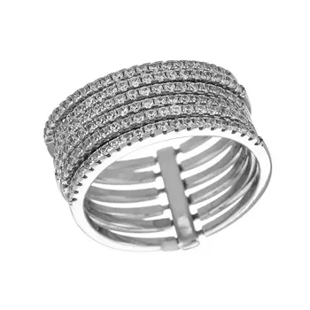 Кольцо из серебра MP-R01041-X-W-X-X-W