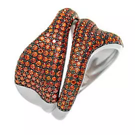 Кольцо из серебра MP-R01213-X-WB-X-X-Or