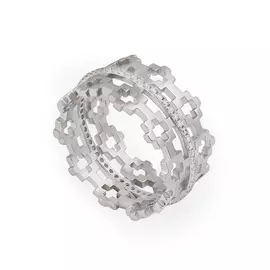 Кольцо из серебра MP-R01557-X-W-X-X-W