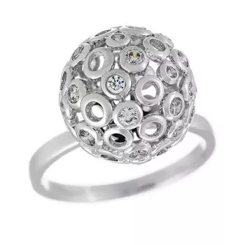 Кольцо из серебра MP-R01630-X-W-X-X-W