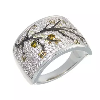 Кольцо из серебра MP-R1045-3-X-W-X-X-M4