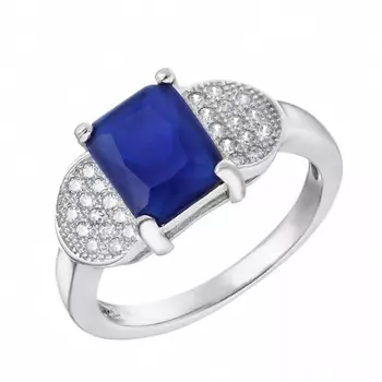 Кольцо из серебра MSS356R-Bl20A