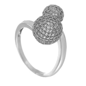 Кольцо из серебра OF-R10643-X-W-X-X-W