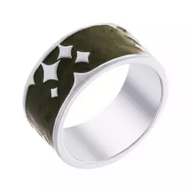 Кольцо из серебра OL1261D_KO_ENAM_001_WG