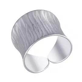 Кольцо из серебра PC170059BK-1816_KO_WG