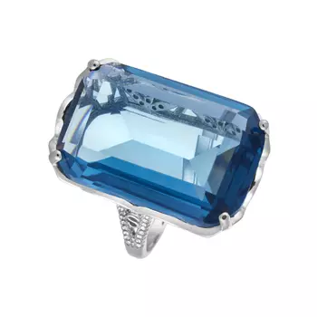 Кольцо из серебра PD-R00276-X-W-LB-X-W