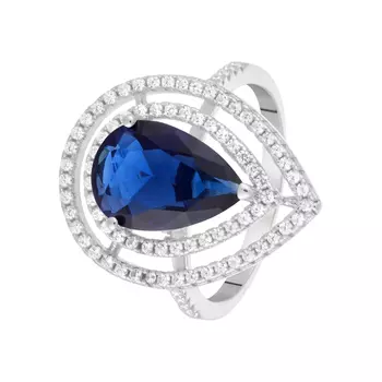 Кольцо из серебра PD-R00280-X-W-SAP-X-W