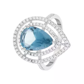 Кольцо из серебра PD-R00280-X-W-LBG-X-W