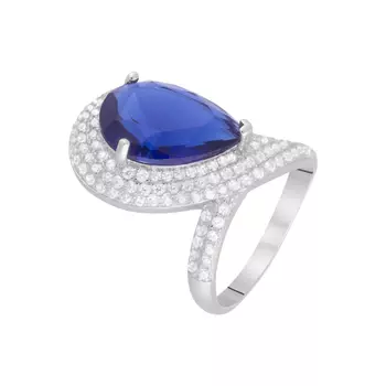 Кольцо из серебра PD-R00295-X-W-SAP-X-W