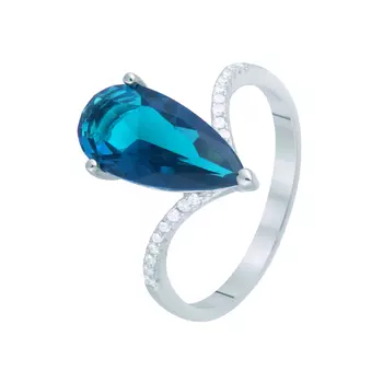 Кольцо из серебра PD-R00342-X-W-LBG-X-W