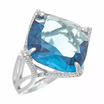 Кольцо из серебра PD-R00495-X-W-LBG-X-W