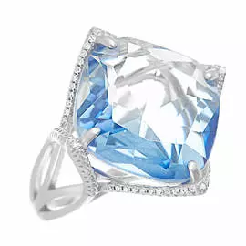 Кольцо из серебра PD-R00495-X-W-BX18-X-W