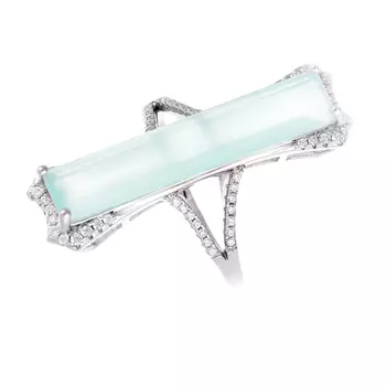 Кольцо из серебра PD-R00607-X-W-MB-X-W