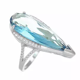 Кольцо из серебра PD-R00658-X-W-LBG-X-W