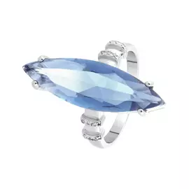 Кольцо из серебра PD-R00703-X-W-LBG-X-W