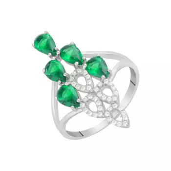 Кольцо из серебра PD-R00922-X-W-Gg-X-W