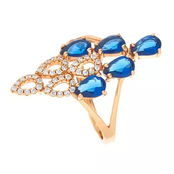 Кольцо из серебра PD-R00922-X-G-SAP-X-W