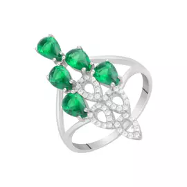 Кольцо из серебра PD-R00922-X-W-Gg-X-W