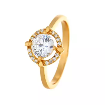 Кольцо из серебра PD-R01047-X-L-W-X-W