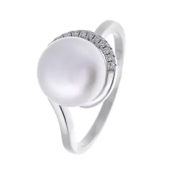 Кольцо из серебра PI-R00502-X-W-PN-X-W