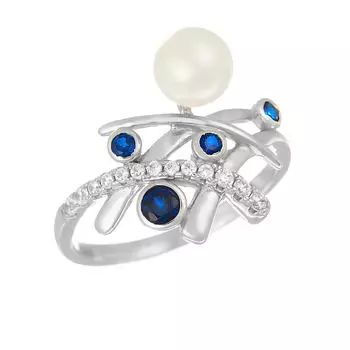 Кольцо из серебра PI-R01140-X-W-ST601-X-SAP