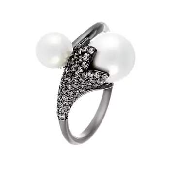 Кольцо из серебра PI-R01159-X-B-ST601-X-W